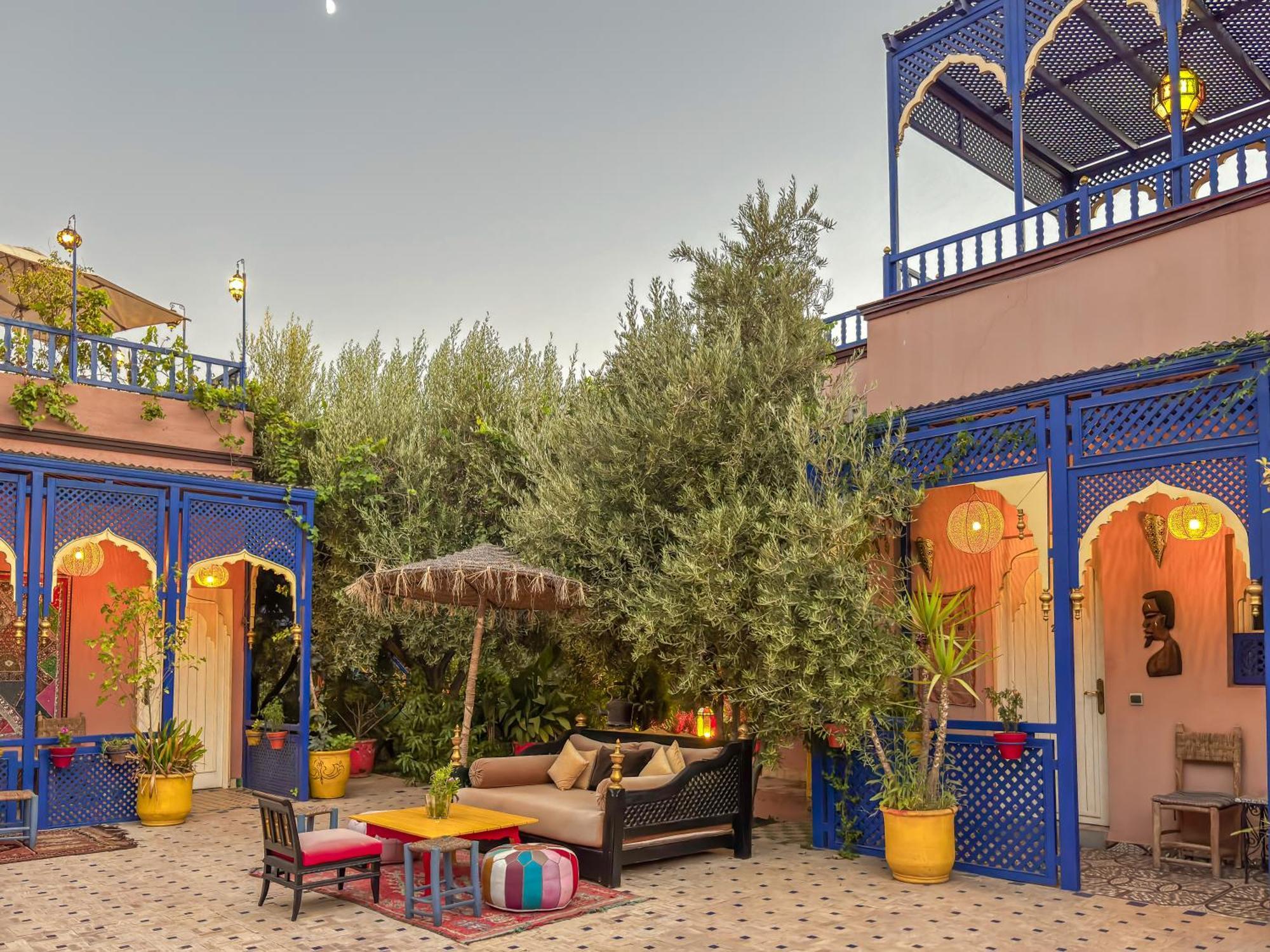 Le Bleu House Villa Marrakesh Buitenkant foto