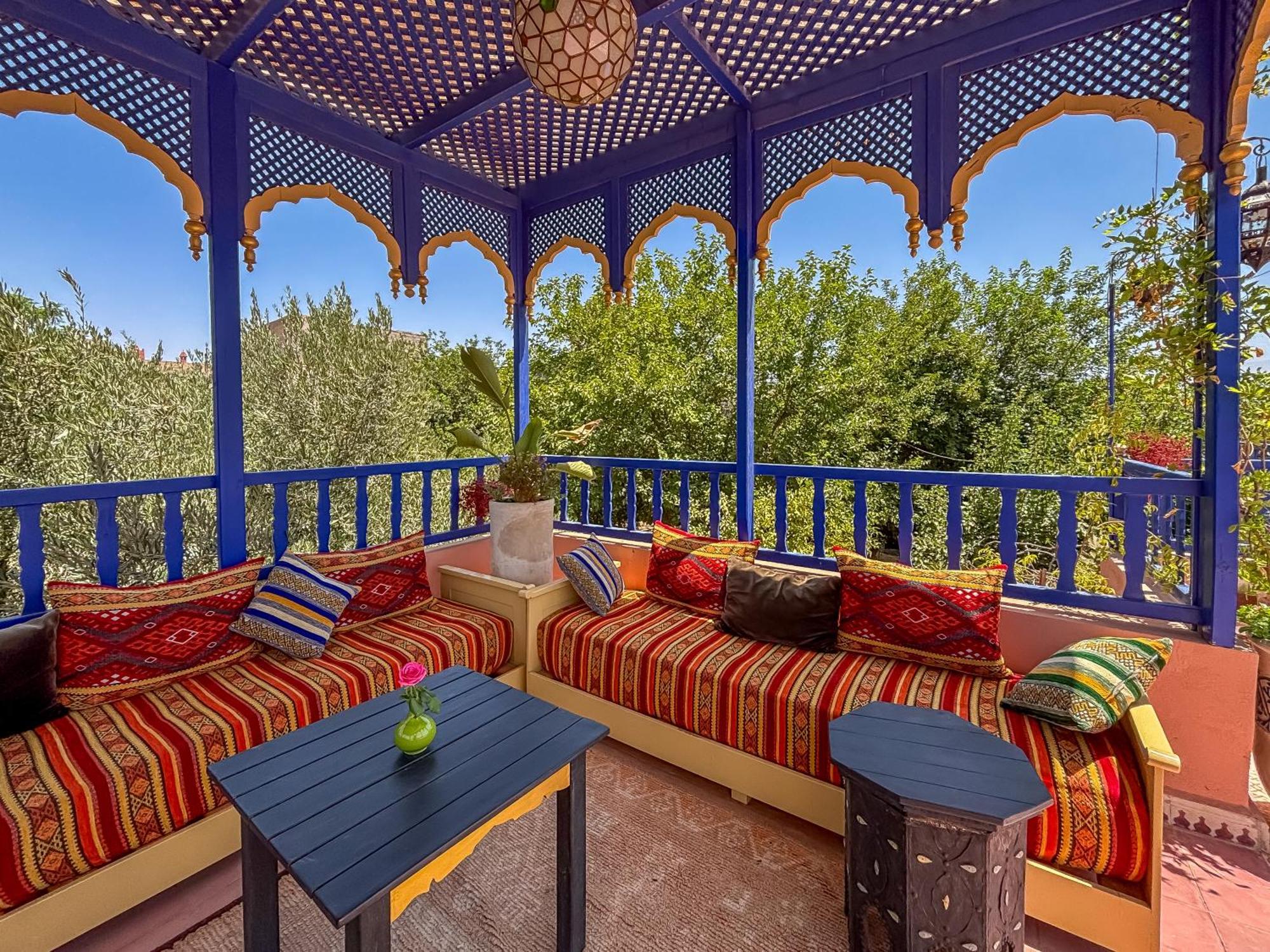 Le Bleu House Villa Marrakesh Buitenkant foto