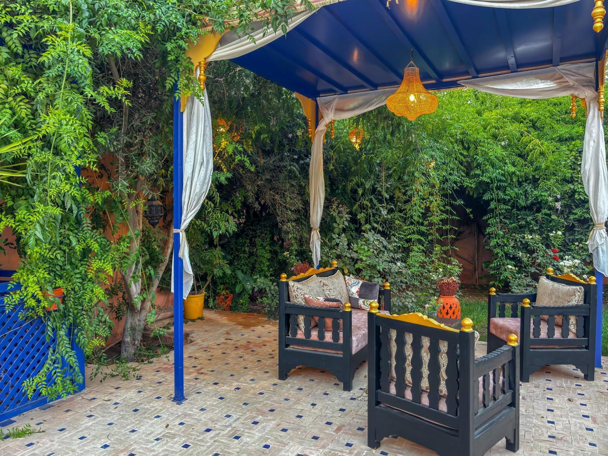 Le Bleu House Villa Marrakesh Buitenkant foto