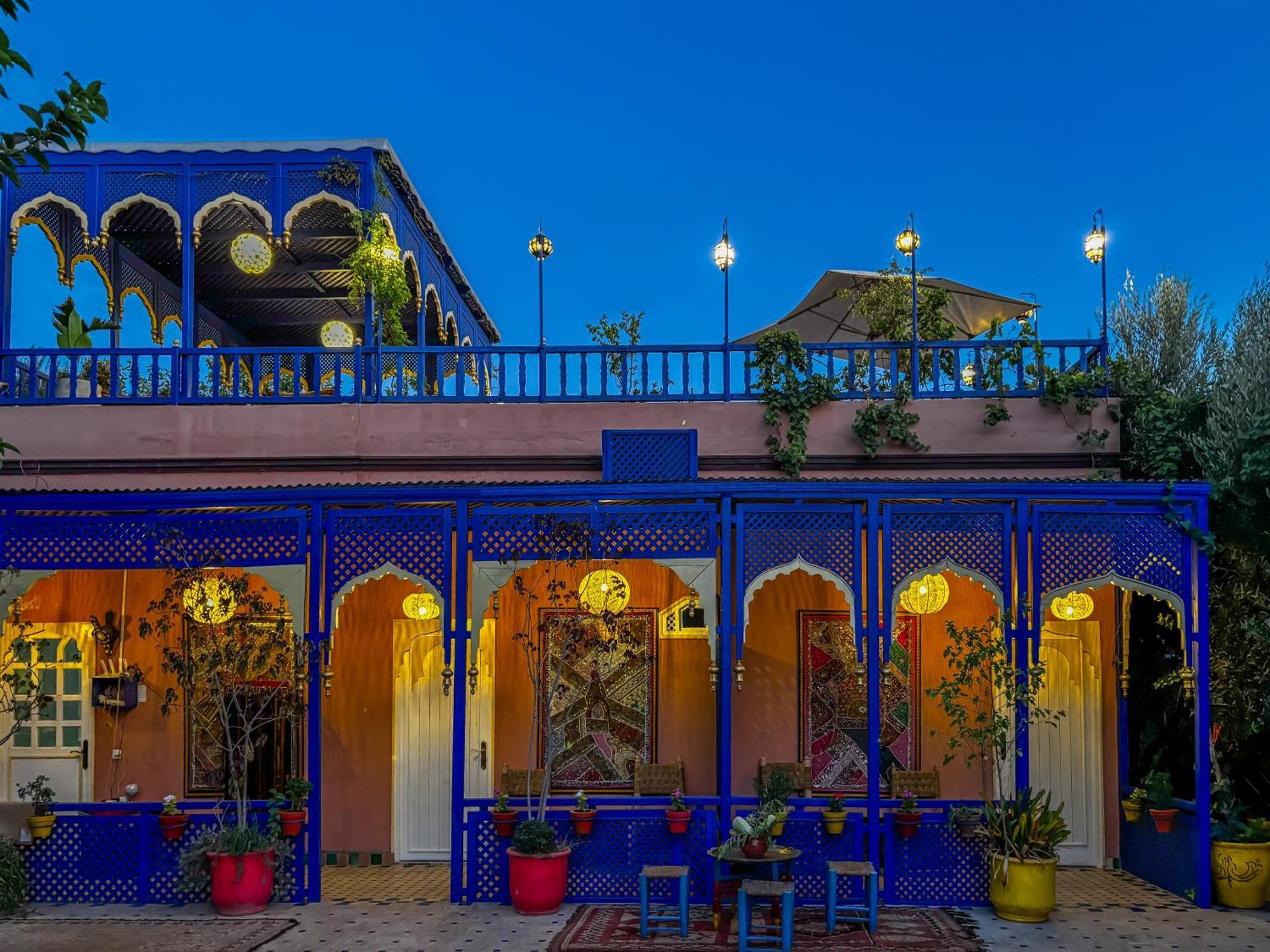 Le Bleu House Villa Marrakesh Buitenkant foto