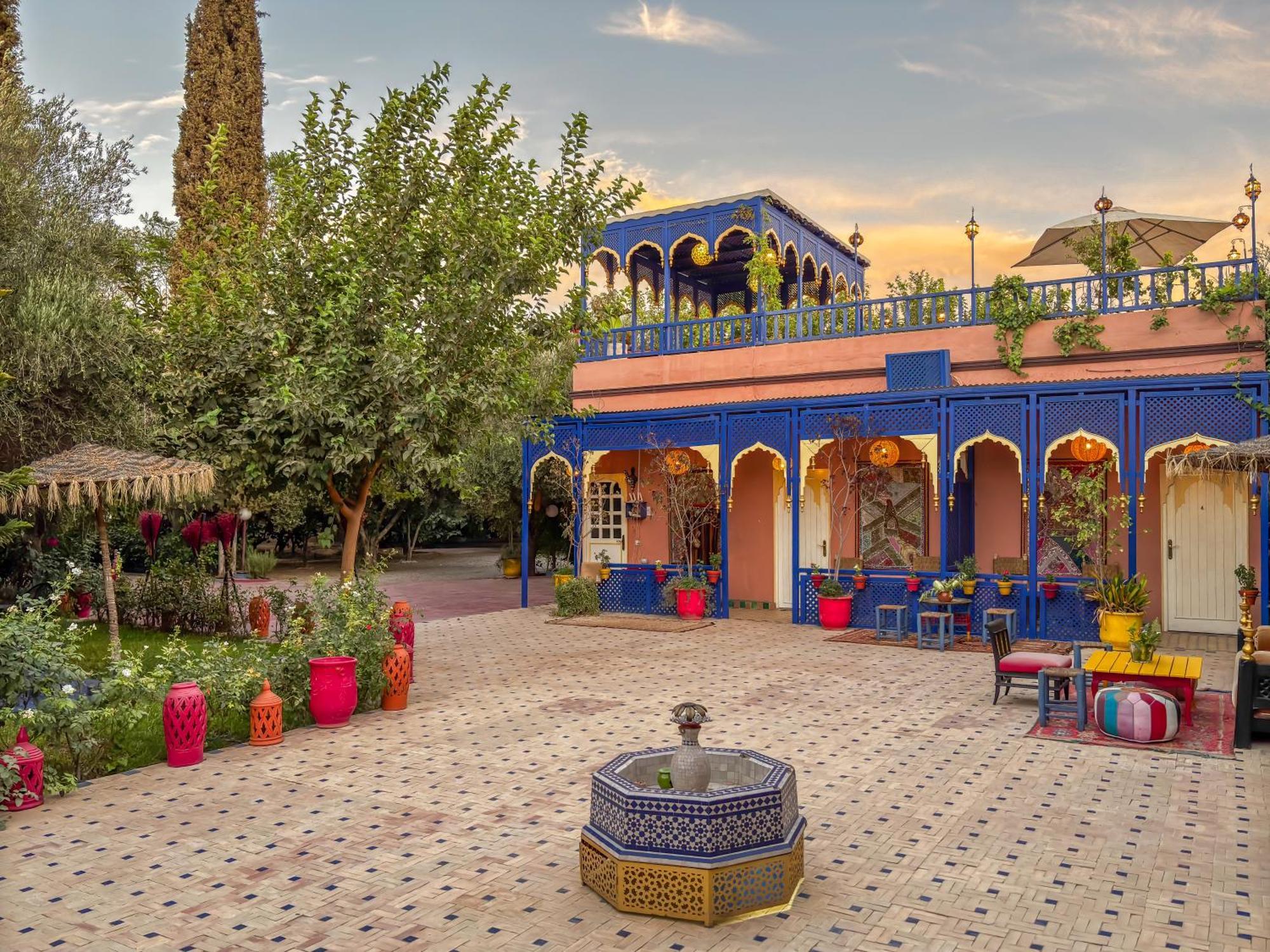 Le Bleu House Villa Marrakesh Buitenkant foto