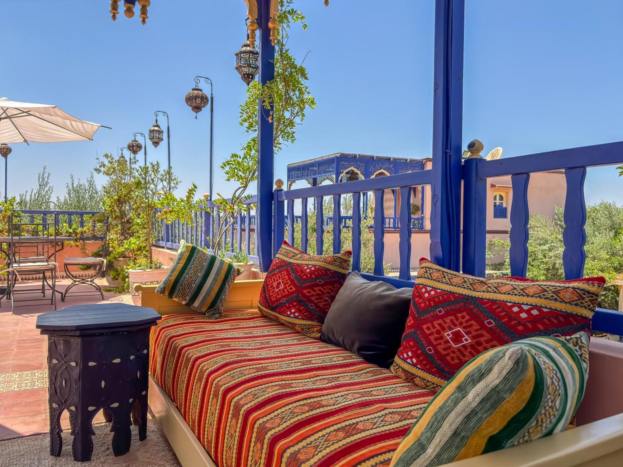 Le Bleu House Villa Marrakesh Buitenkant foto
