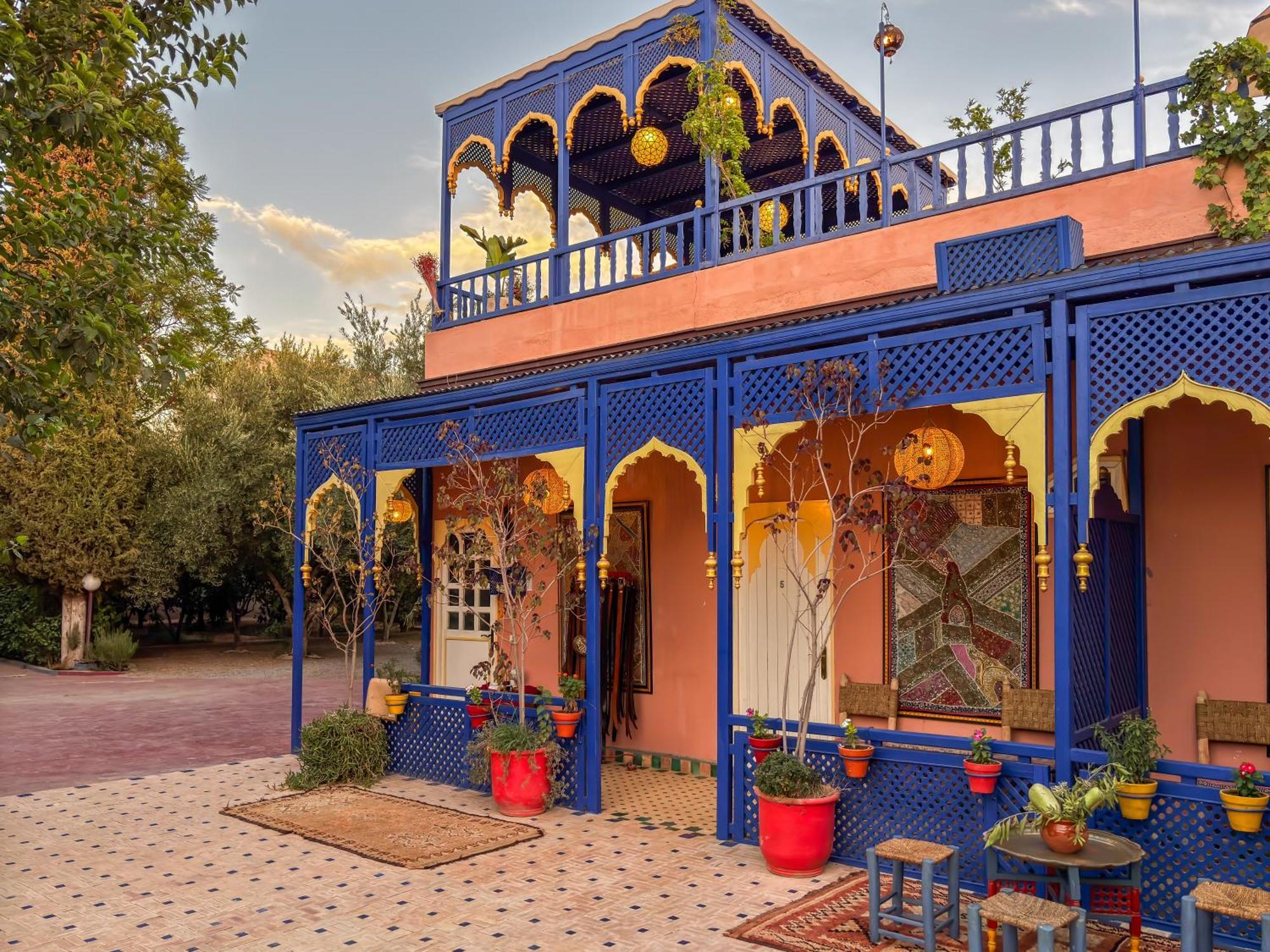 Le Bleu House Villa Marrakesh Buitenkant foto