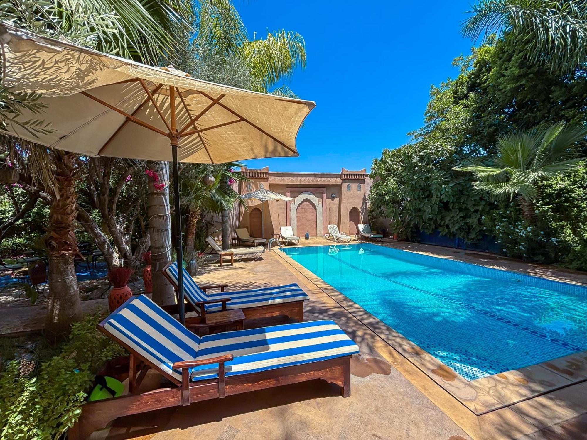 Le Bleu House Villa Marrakesh Buitenkant foto