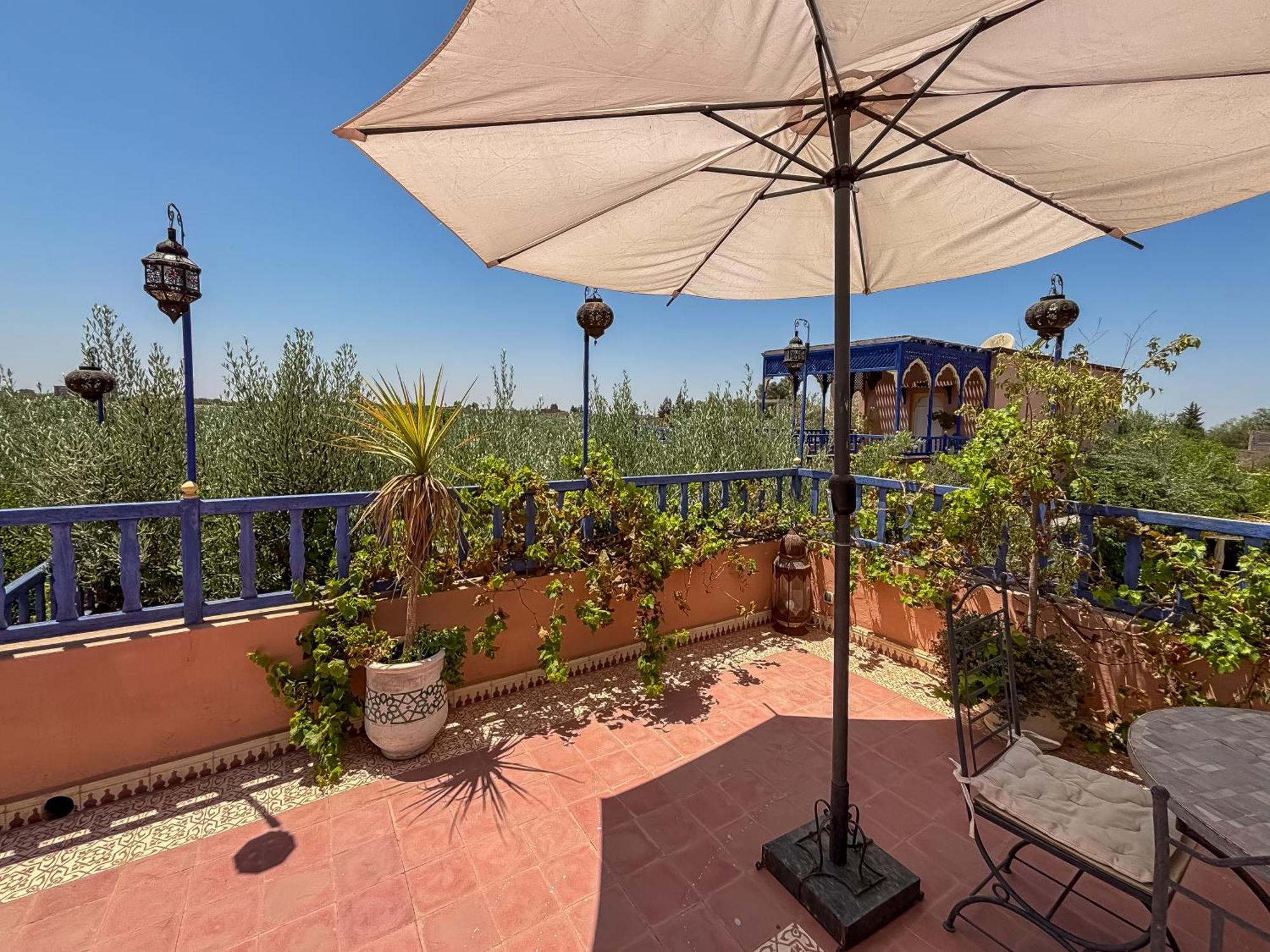Le Bleu House Villa Marrakesh Buitenkant foto