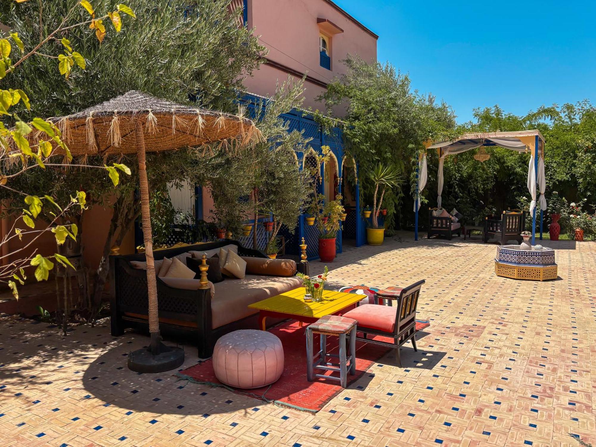 Le Bleu House Villa Marrakesh Buitenkant foto