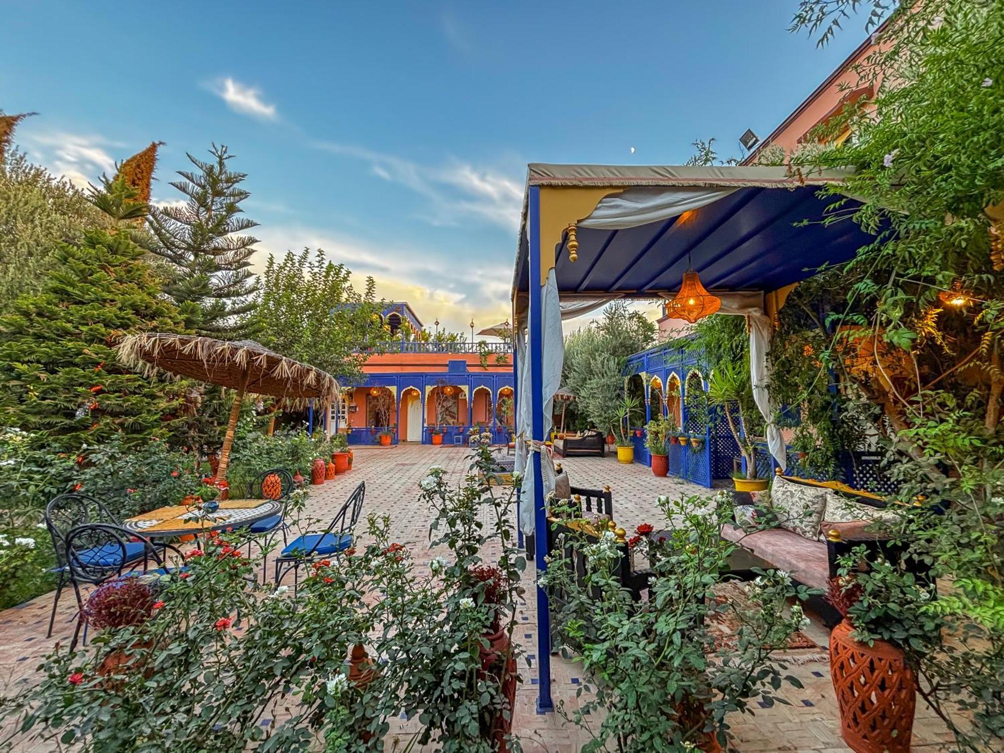 Le Bleu House Villa Marrakesh Buitenkant foto