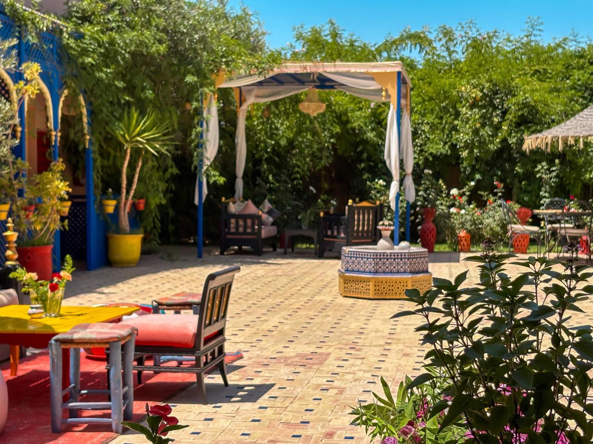 Le Bleu House Villa Marrakesh Buitenkant foto