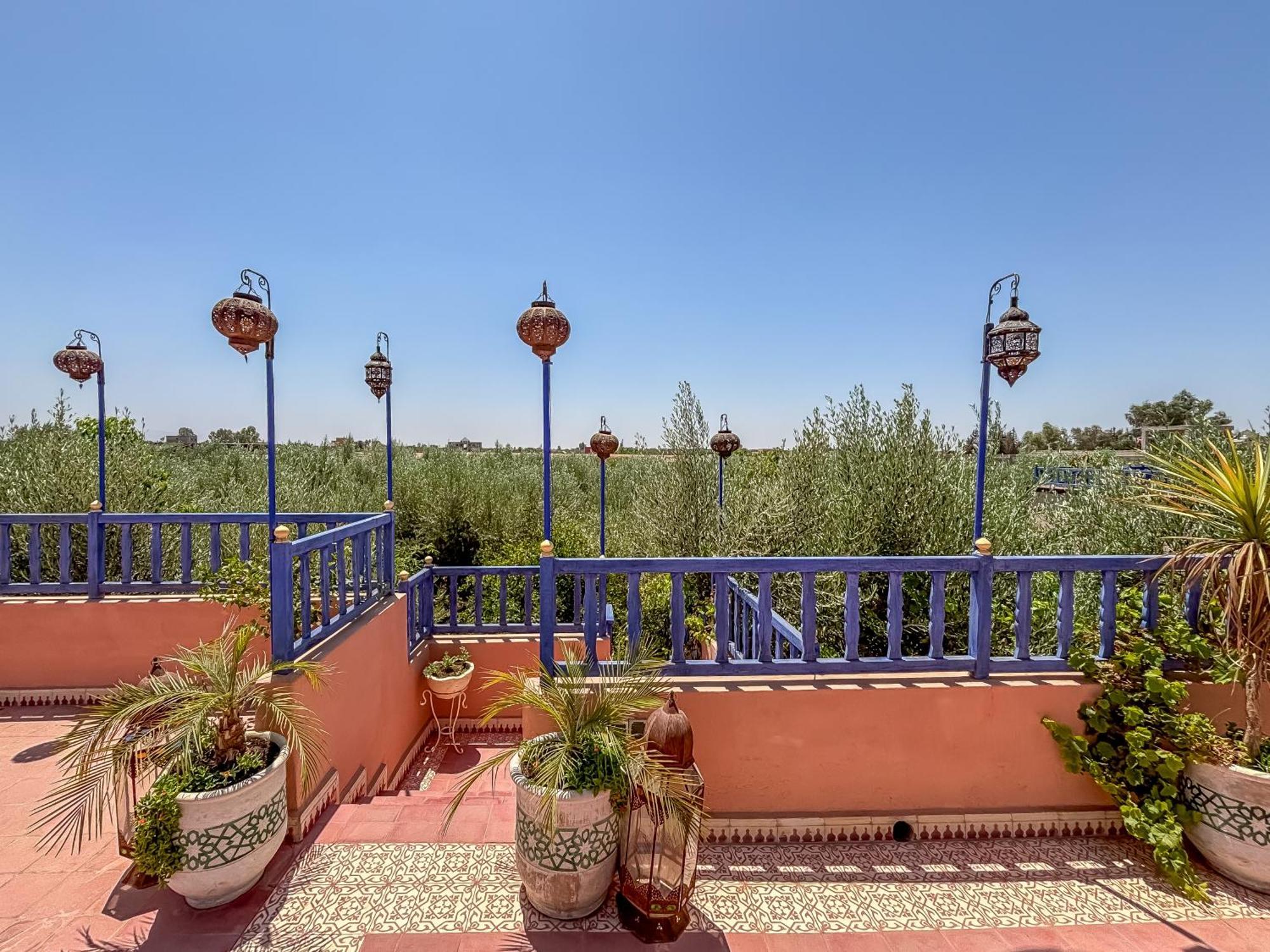 Le Bleu House Villa Marrakesh Buitenkant foto
