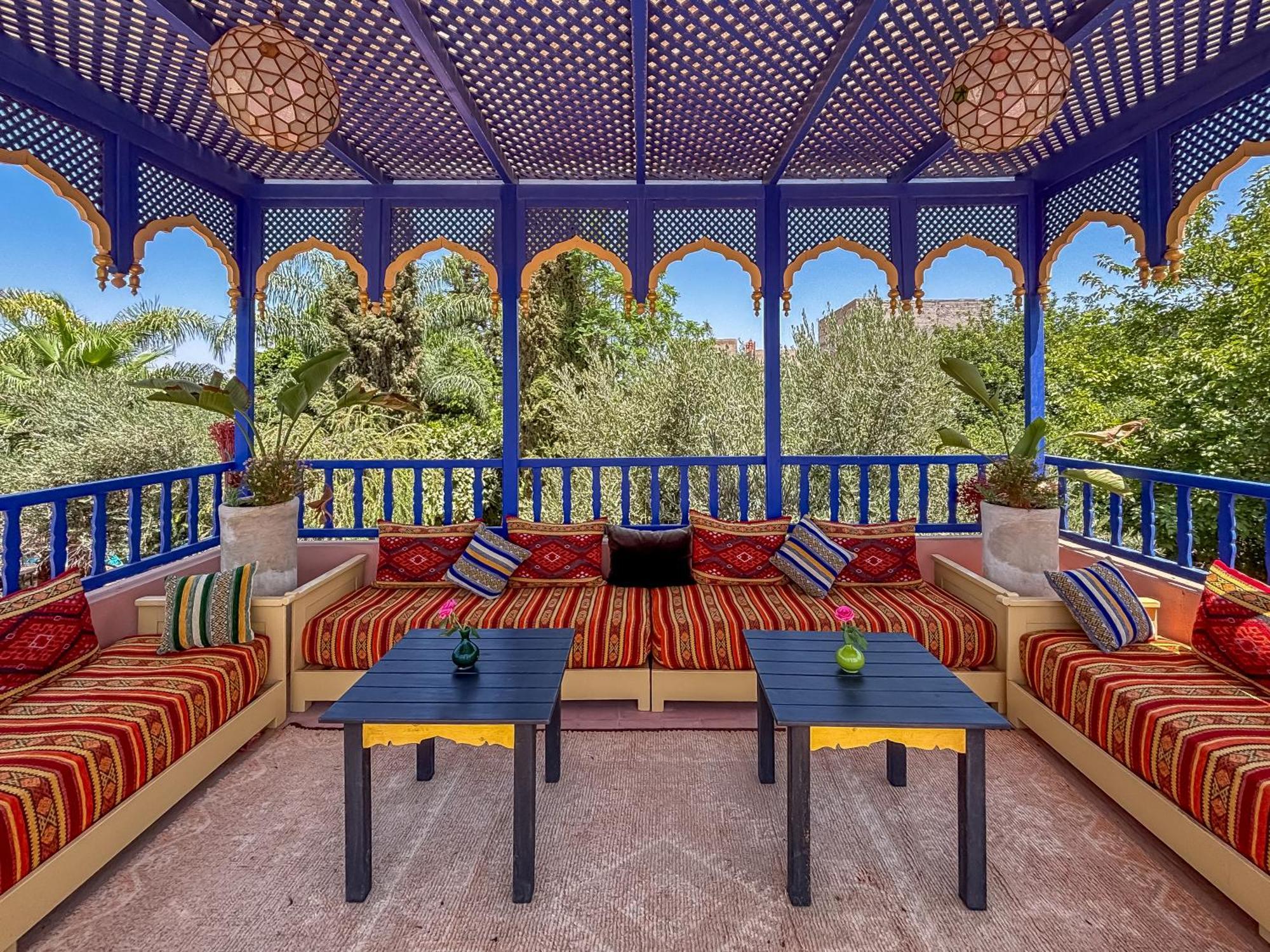 Le Bleu House Villa Marrakesh Buitenkant foto