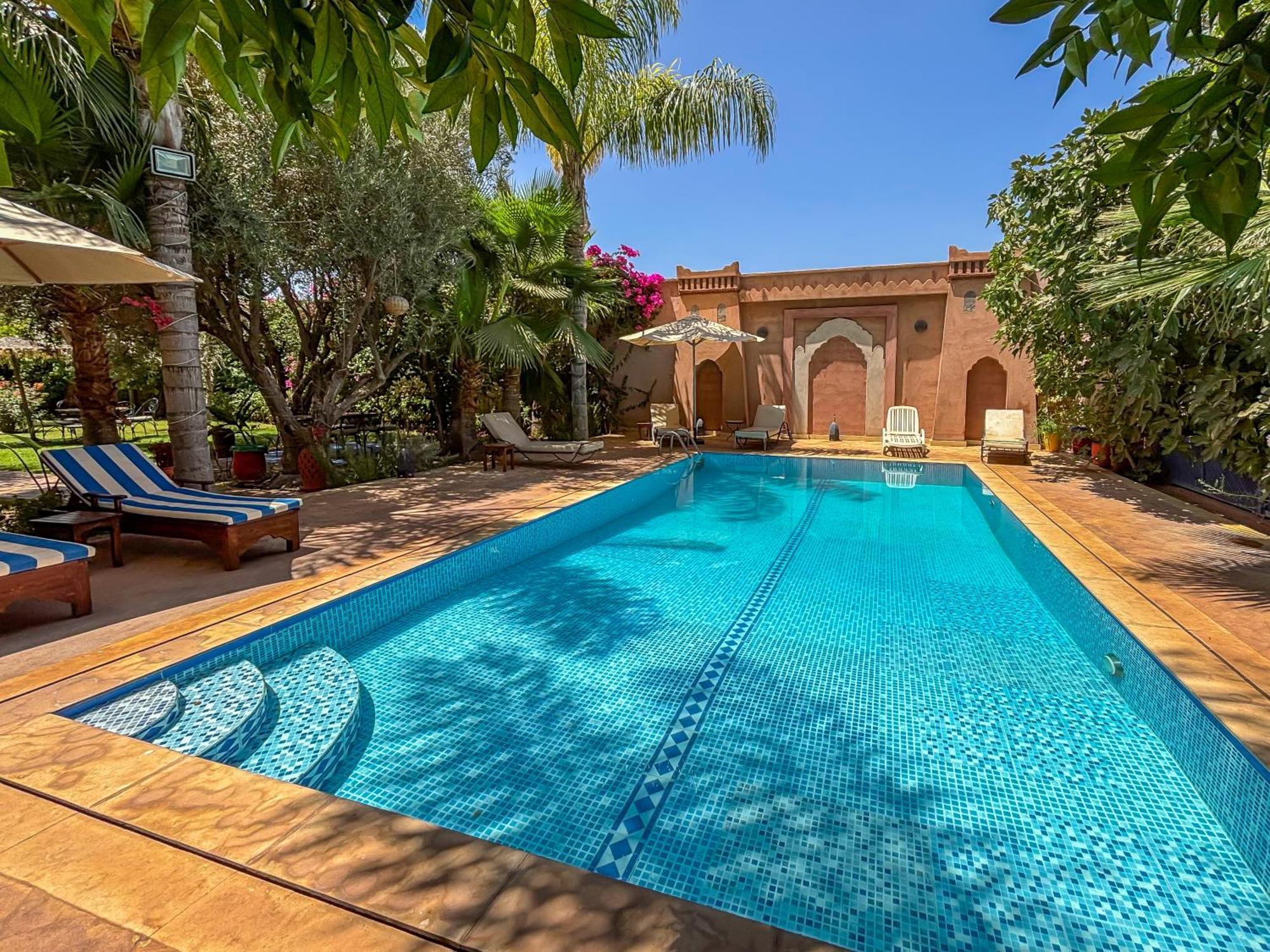 Le Bleu House Villa Marrakesh Buitenkant foto