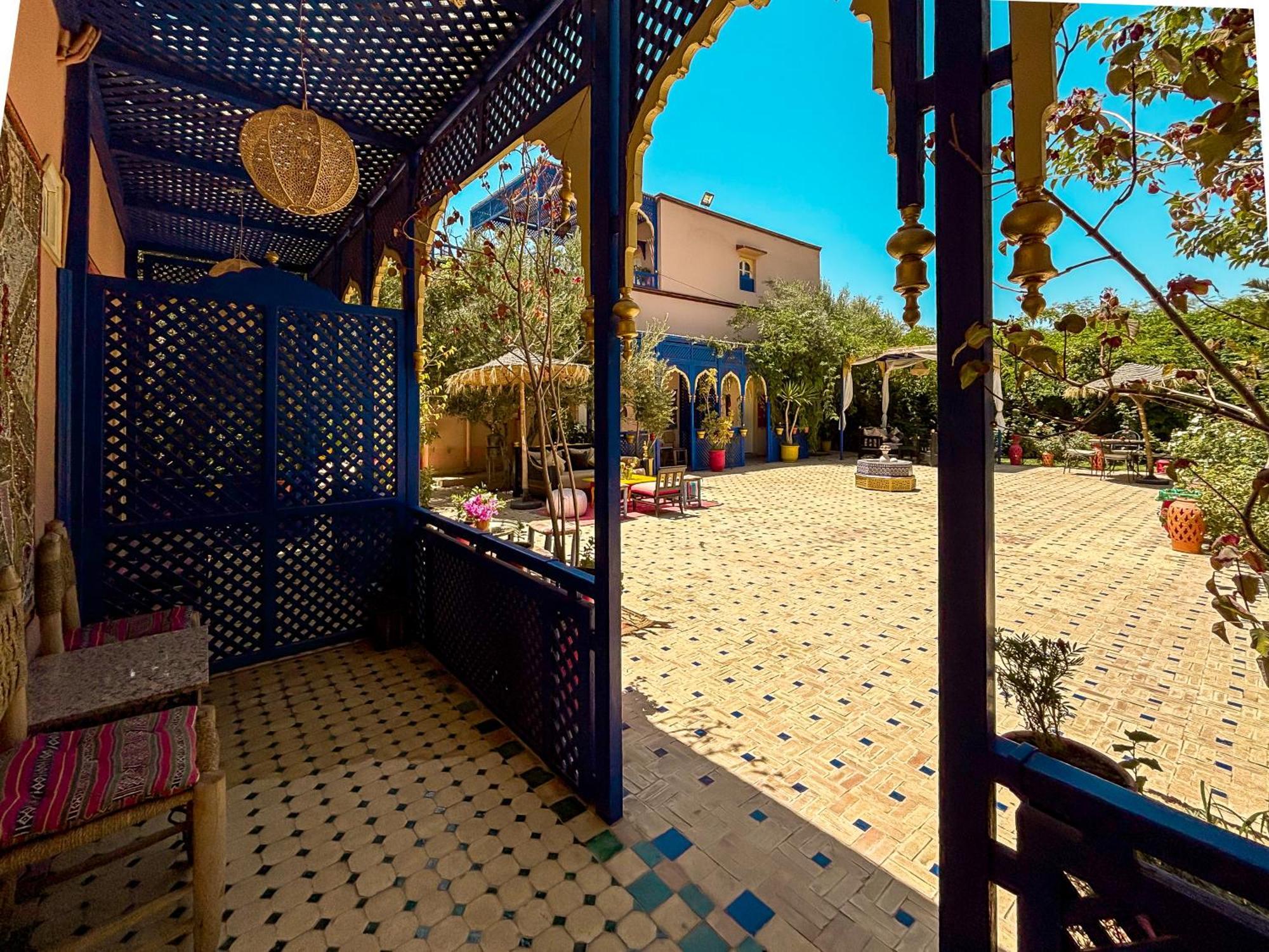 Le Bleu House Villa Marrakesh Buitenkant foto