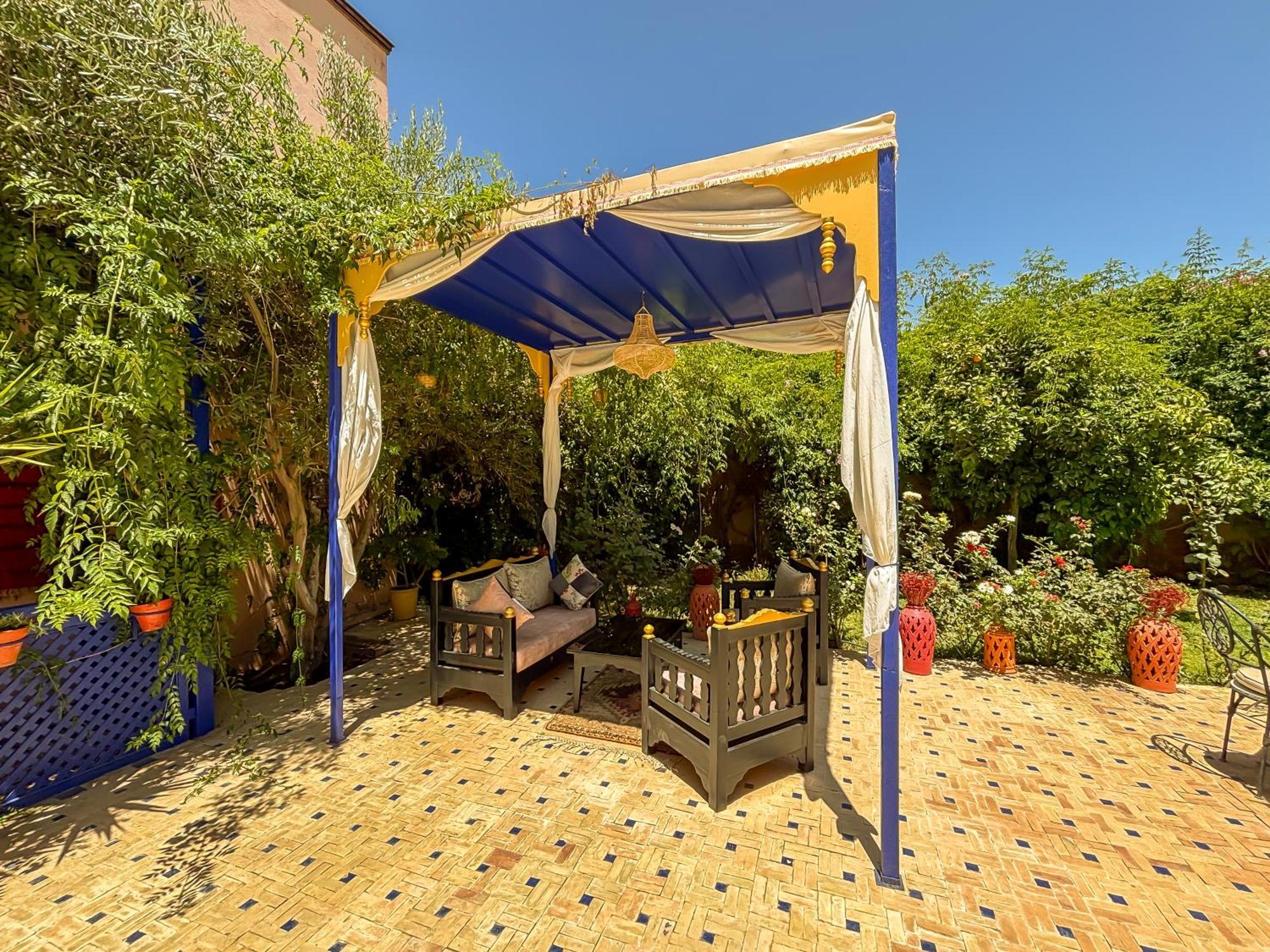 Le Bleu House Villa Marrakesh Buitenkant foto